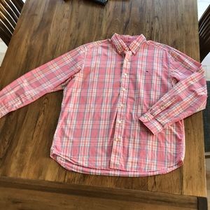 Vineyard Vines Button Down Pink Large